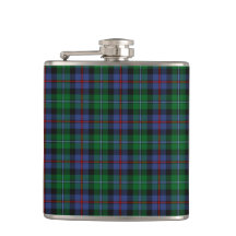 Argyll District Tartan heupfles