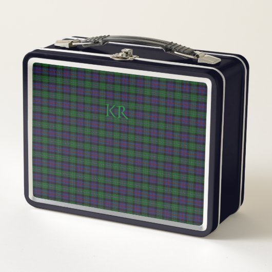 Argyll District Tartan met monogram/initialen (Voorkant)