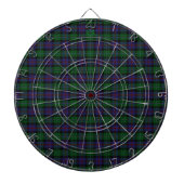 Argyll District Tartan met monogram/initialen Dartbord (Voorkant)