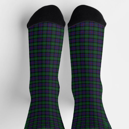 Argyll District Tartan met monogram/initialen Sokken (Top)