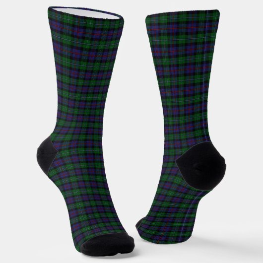 Argyll District Tartan met monogram/initialen Sokken (Gebogen)