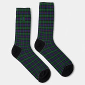 Argyll District Tartan met monogram/initialen Sokken (Rechts)