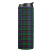 Argyll District Tartan met monogram/initialen Thermosbeker (Gedraaid links)