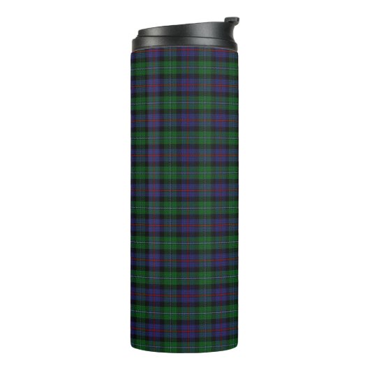 Argyll District Tartan met monogram/initialen Thermosbeker (Gedraaid links)