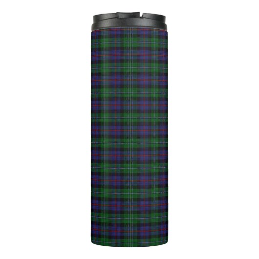 Argyll District Tartan met monogram/initialen Thermosbeker (Achterkant)
