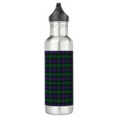 Argyll District Tartan met monogram/initialen Waterfles (Rechts)