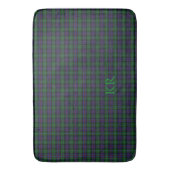 Argyll District Tartan met monogram / naam Badmat (Voorkant Verticaal)