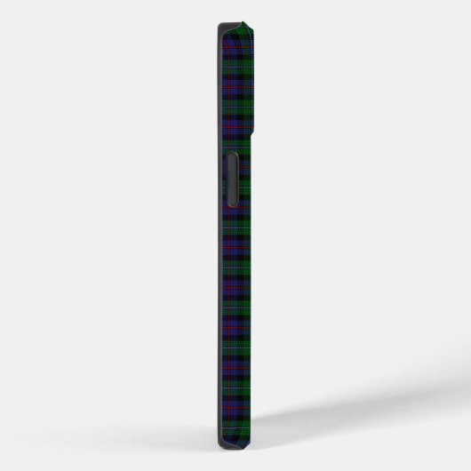 Argyll District Tartan met monogram / naam Case-Mate iPhone Case (Achterkant / Rechts)