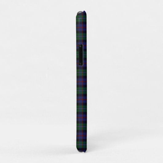 Argyll District Tartan met monogram / naam Case-Mate iPhone Case (Achterkant/rechts)