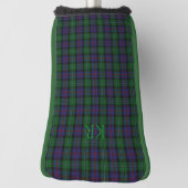 Argyll District Tartan met monogram / naam Golfheadcover (Draai 90)