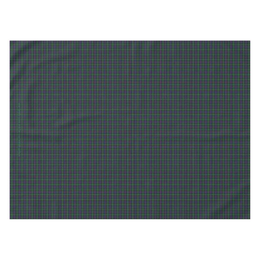 Argyll District Tartan met monogram / naam Tafelkleed (Voorkant (Horizontaal))