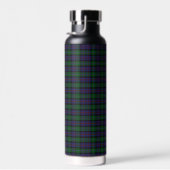 Argyll District Tartan met monogram / naam Waterfles (Rechts)