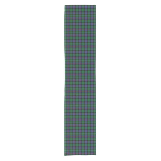 Argyll Scotland District Tartan Korte Tafelloper (Voorkant)