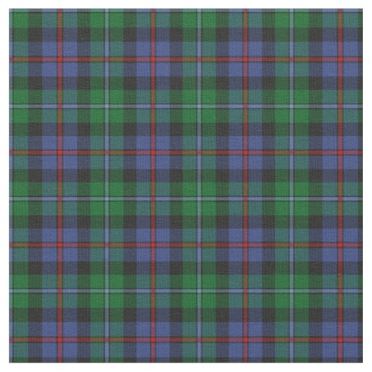Argyll Scotland District Tartan Stof (Close Up)