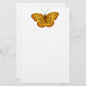 Argynnis Fritillary Butterfly Stationery Briefpapier (Voorkant / Achterkant)