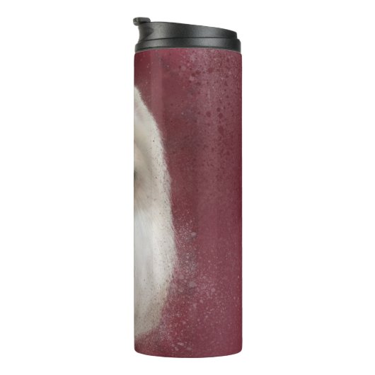 Ari het Samojeed collectie Thermosbeker (Geroteerd rechts)