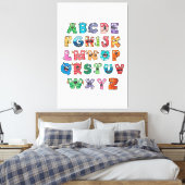 Ari Naam Gepersonaliseerde Achternaam Voornaam Ari Canvas Afdruk (Insitu (Slaapkamer))