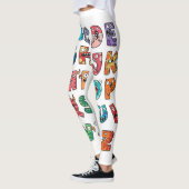 Ari Naam Gepersonaliseerde Achternaam Voornaam Ari Leggings (Links)