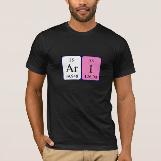 Ari Periodieke Naam shirt (Voorkant)