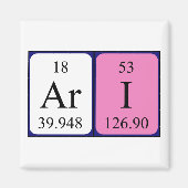 Ari Periostabel Naam magnet (Voorkant)