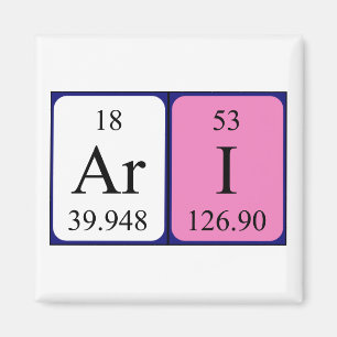 Ari Periostabel Naam magnet