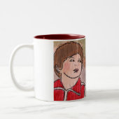 Ari & Uzi Tweekleurige Koffiemok (Links)