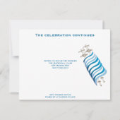 Ari Yonatan Torah Bar Mitzvah Uitnodiging tot ontv (Voorkant)