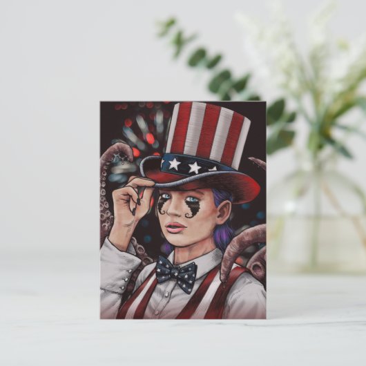 Aria Independence briefkaart (Staand voorkant)