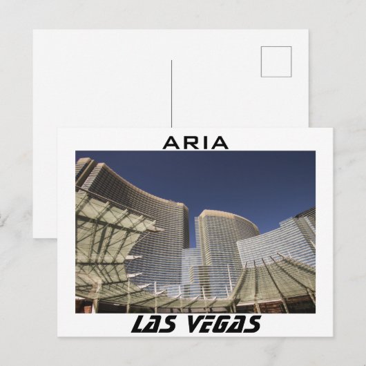 Aria Las Vegas Briefkaart (Voorkant / Achterkant)