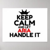 ARIA POSTER (Voorkant)