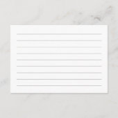 ARIA Tea Party Trouwadvies Kaart (Achterkant)