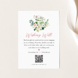 ARIA Tea Party Wishing Well Behuizing Kaart