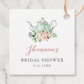 ARIA Theepartij Bruidsmeisjes Borrel Bedankjes Labels (Achterkant)