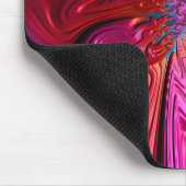 ARIA ~ Wilde Roze en Rode Muismat (Hoek)