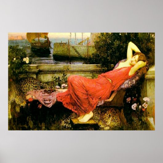 Ariadne (1898)~ Fine Art Canvas Poster (Voorkant)