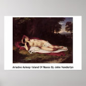 Ariadne Aslaap-Island van Naxos door John Vanderly Poster (Voorkant)