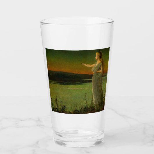 Ariadne bij Naxos John Atkinson Grimshaw Glas (Voorkant)