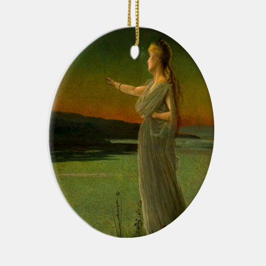 Ariadne bij Naxos John Atkinson Grimshaw Keramisch Ornament (Rechts)