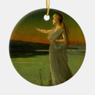 Ariadne bij Naxos John Atkinson Grimshaw Keramisch Ornament