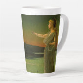 Ariadne bij Naxos John Atkinson Grimshaw Latte Mok (Rechterhoek)