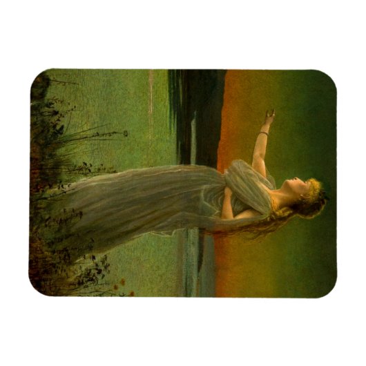 Ariadne bij Naxos John Atkinson Grimshaw Magneet (Horizontaal)