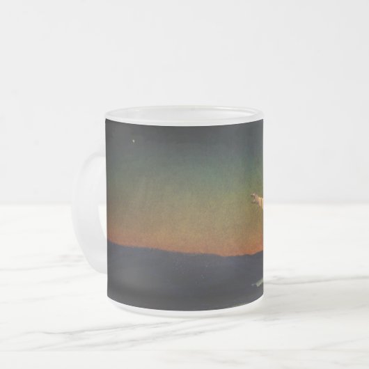 Ariadne bij Naxos John Atkinson Grimshaw Matglas Koffiemok (Voorkant links)