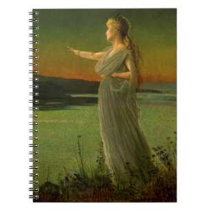 Ariadne bij Naxos John Atkinson Grimshaw Notitieboek