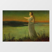 Ariadne bij Naxos John Atkinson Grimshaw Raamsticker (Vel)
