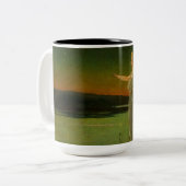 Ariadne bij Naxos John Atkinson Grimshaw Tweekleurige Koffiemok (Voorkant links)