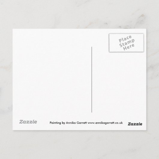 Ariadne en Dionysus Briefkaart (Achterkant)