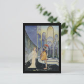 Ariadne en Theseus Briefkaart (Staand voorkant)