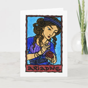 Ariadne Greeting Card Kaart