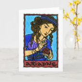 Ariadne Greeting Card Kaart (Gele Bloem)