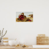 Ariadne in Naxos (klassieke Griekse mythe) Poster (Keuken)